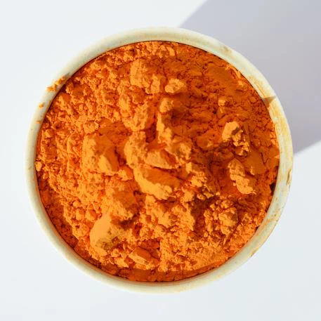 Colori di inclusione in ceramica arancione